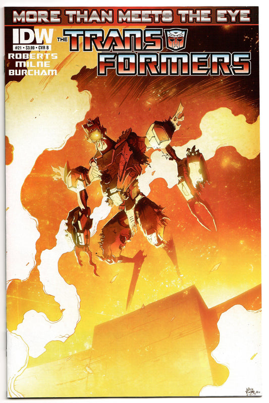 Transformers More Than Meets The Eye #21 B IDW 2013 Nick Roche Variant