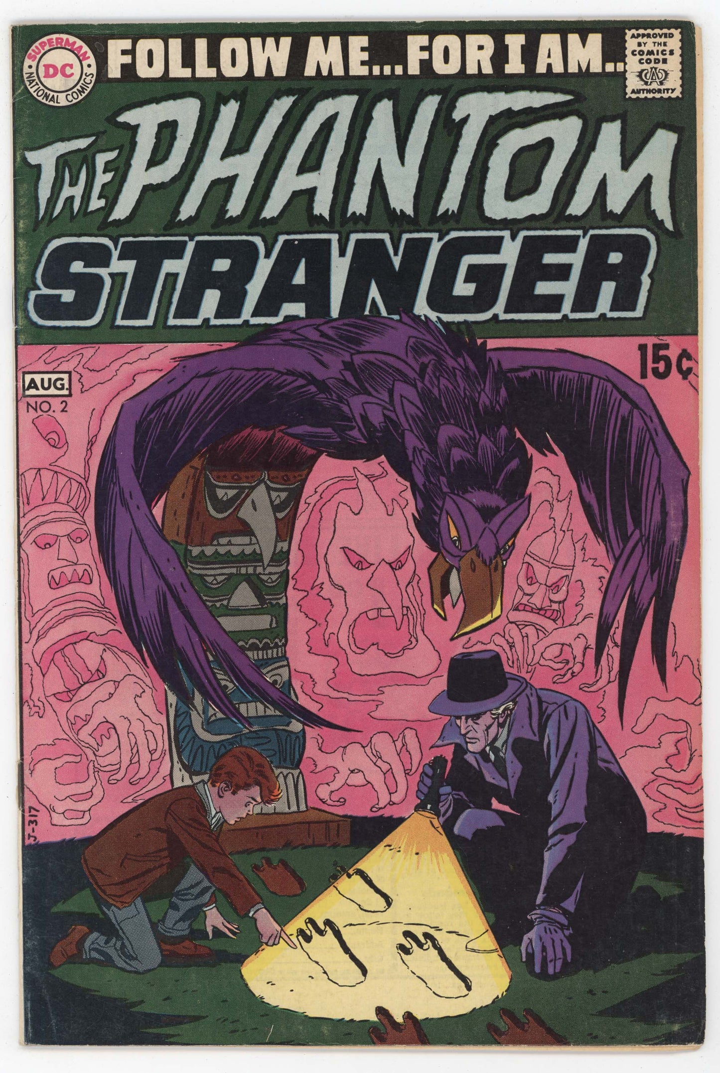 Phantom Stranger 2 DC 1969 FR GD Bill Draut Mike Friedrich