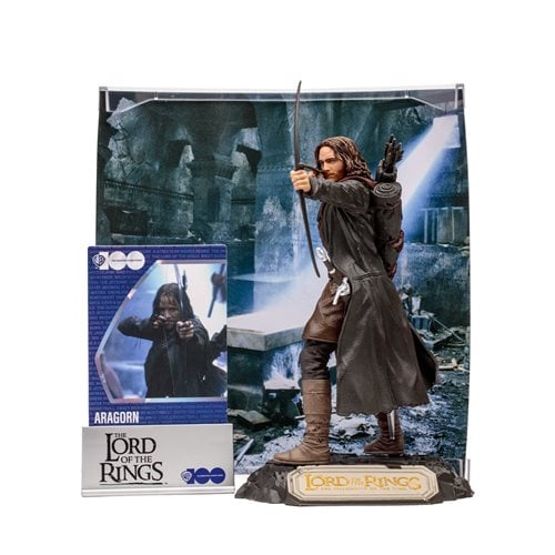 McFarlane Toys Movie Maniacs WB 100: The Lord of the Rings Aragorn Wave 5 Limited Edition 6-Inch Scale Posed Figure