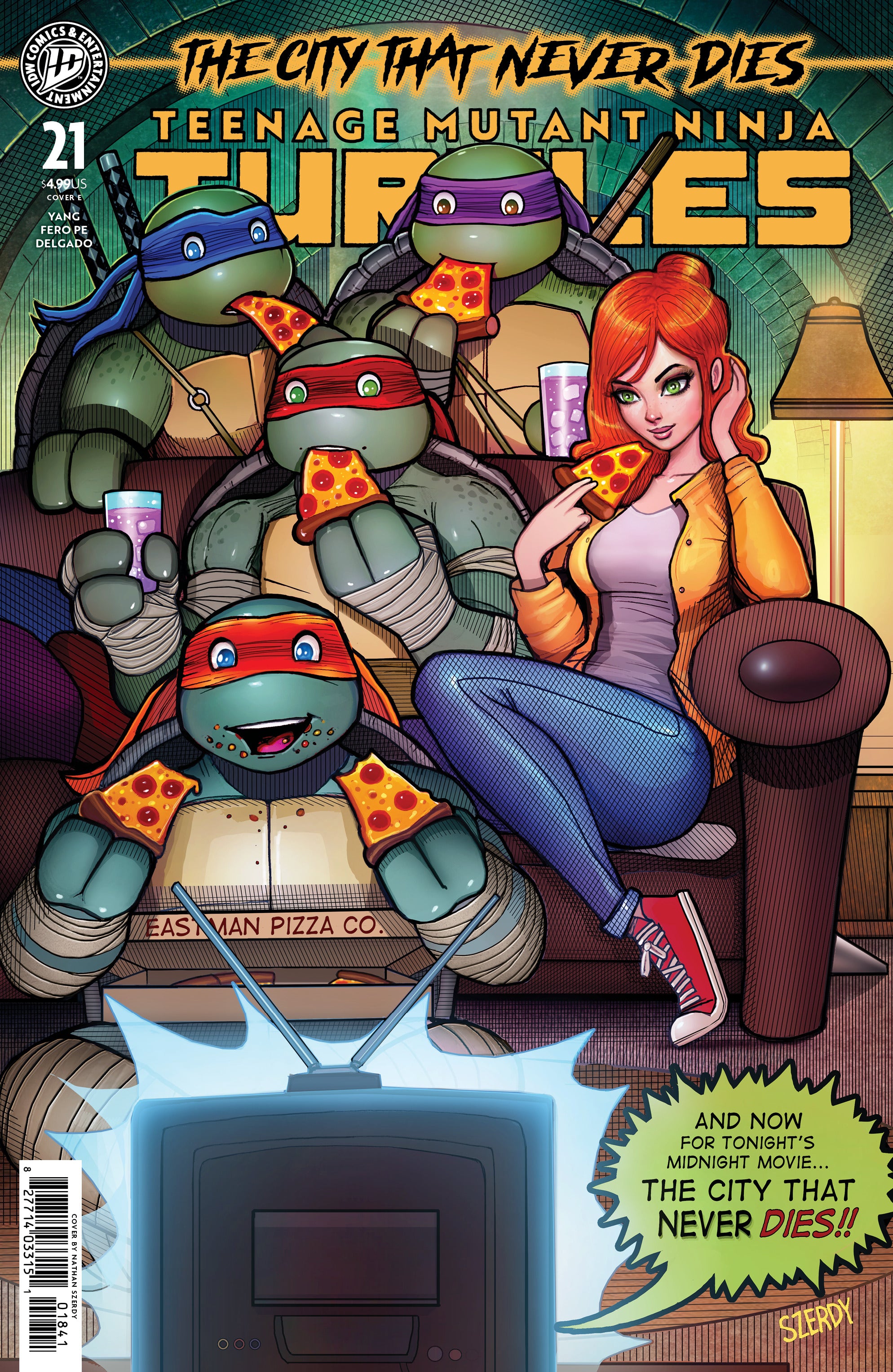 当時物 Teenage Mutant Ninja Turtles 21点 Teenage Mutant Ninja Turtles #21 E Szerdy (08/19/2026) Idw