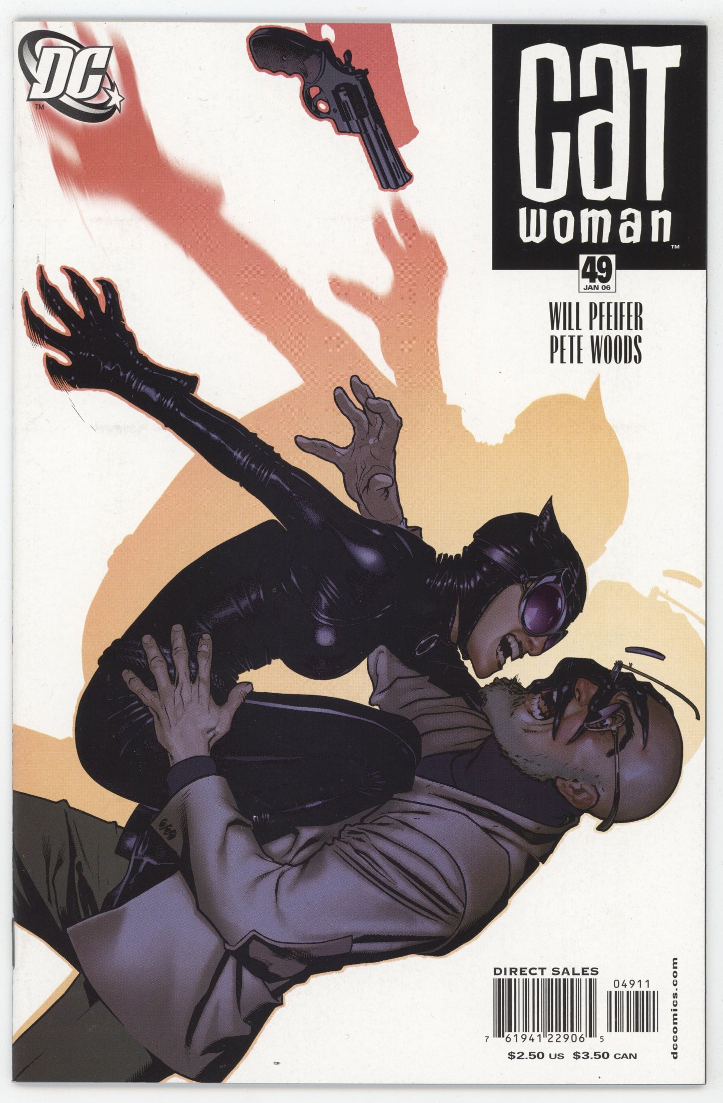 Catwoman 49 DC 2006 NM Adam Hughes GGA Black Mask