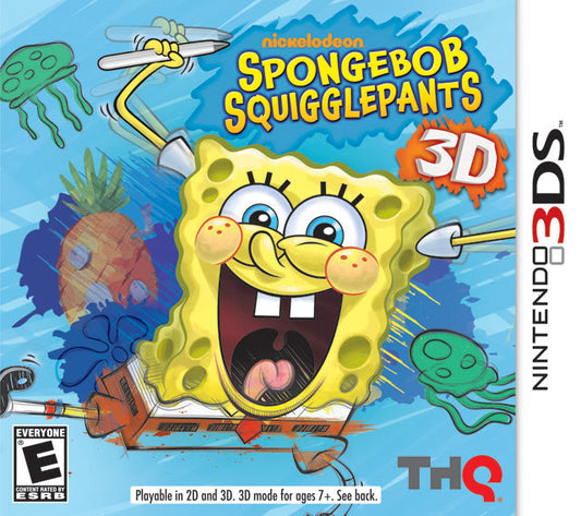 SpongeBob SquigglePants 3D (Nintendo 3DS)