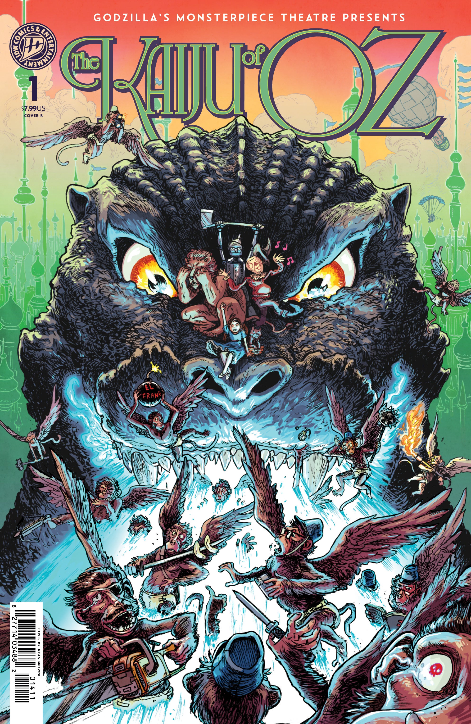 Godzillas Monsterpiece Theatre Presents The Kaiju Of Oz B Browne (10/0