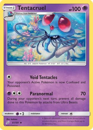 Tentacruel 061/181 - SM  Team Up