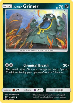 Alolan Grimer 083/181 - SM  Team Up
