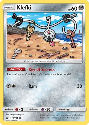 Klefki 110/181 - SM  Team Up