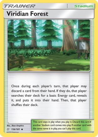 Viridian Forest 156/181 - SM  Team Up