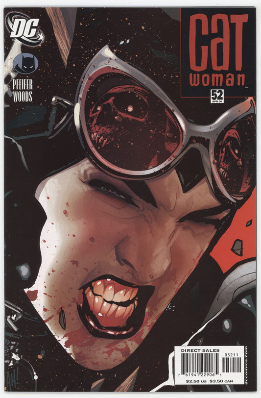 Catwoman 52 DC 2006 NM+ 9.6 Adam Hughes GGA Black Mask