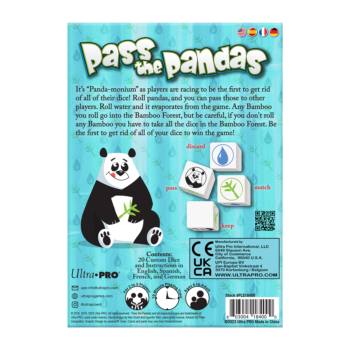 PASS THE PANDAS® : Dice Game for Ages 6 and Up