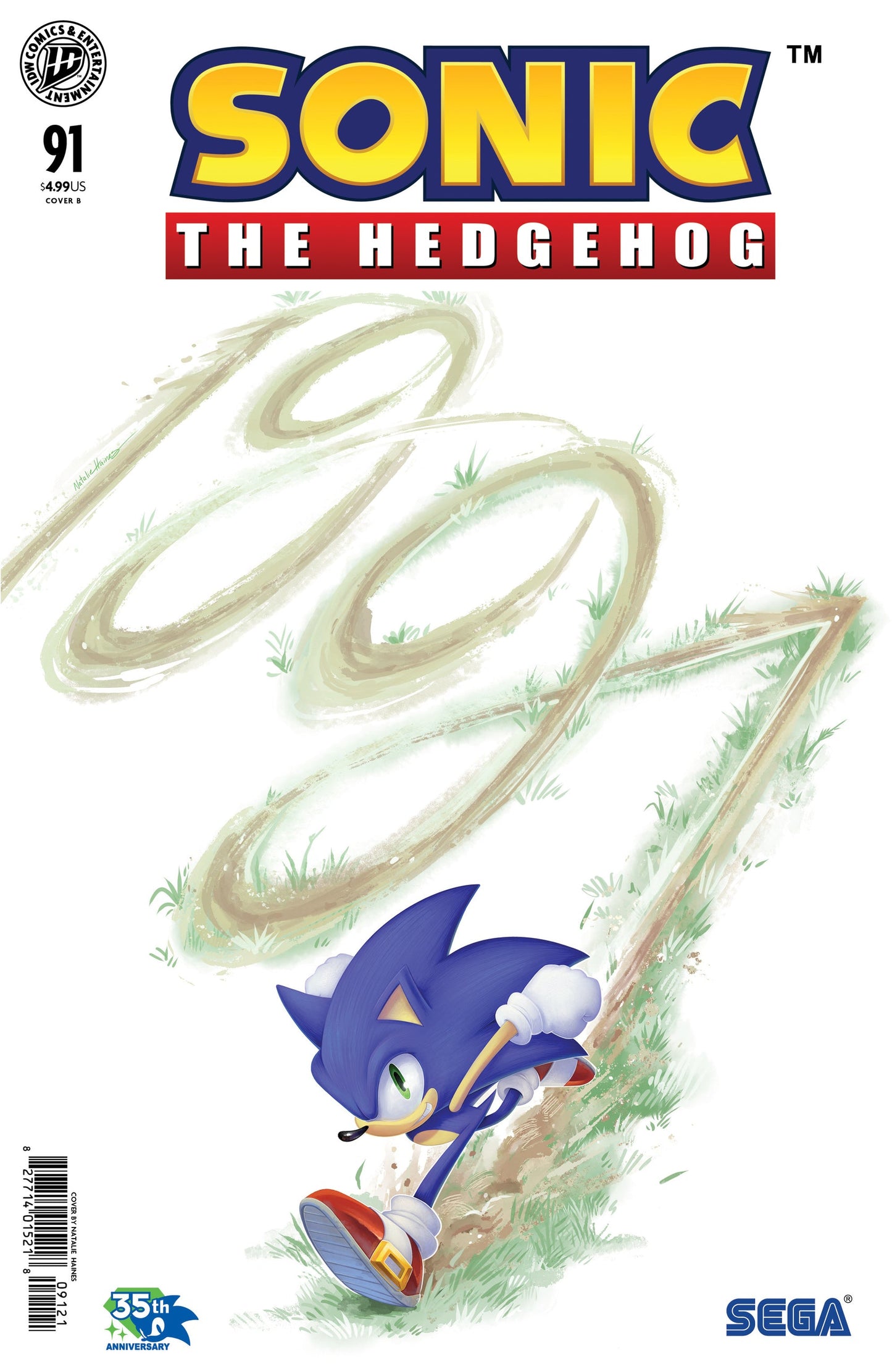 Sonic The Hedgehog #91 A1 Cover Set of 8 1:10 1:25 1:50 (10/28/2026) Idw