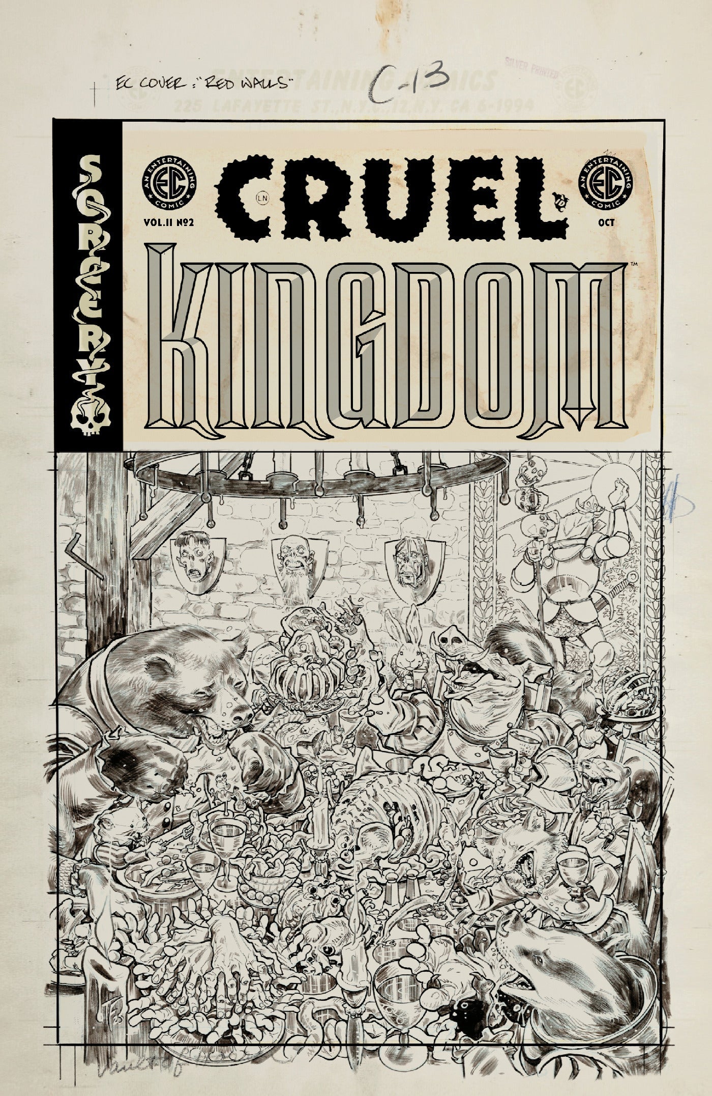 Ec Cruel Kingdom 2 #2 A1 Cover Set of 5 1:10 1:20 1:50 (10/14/2026) Oni