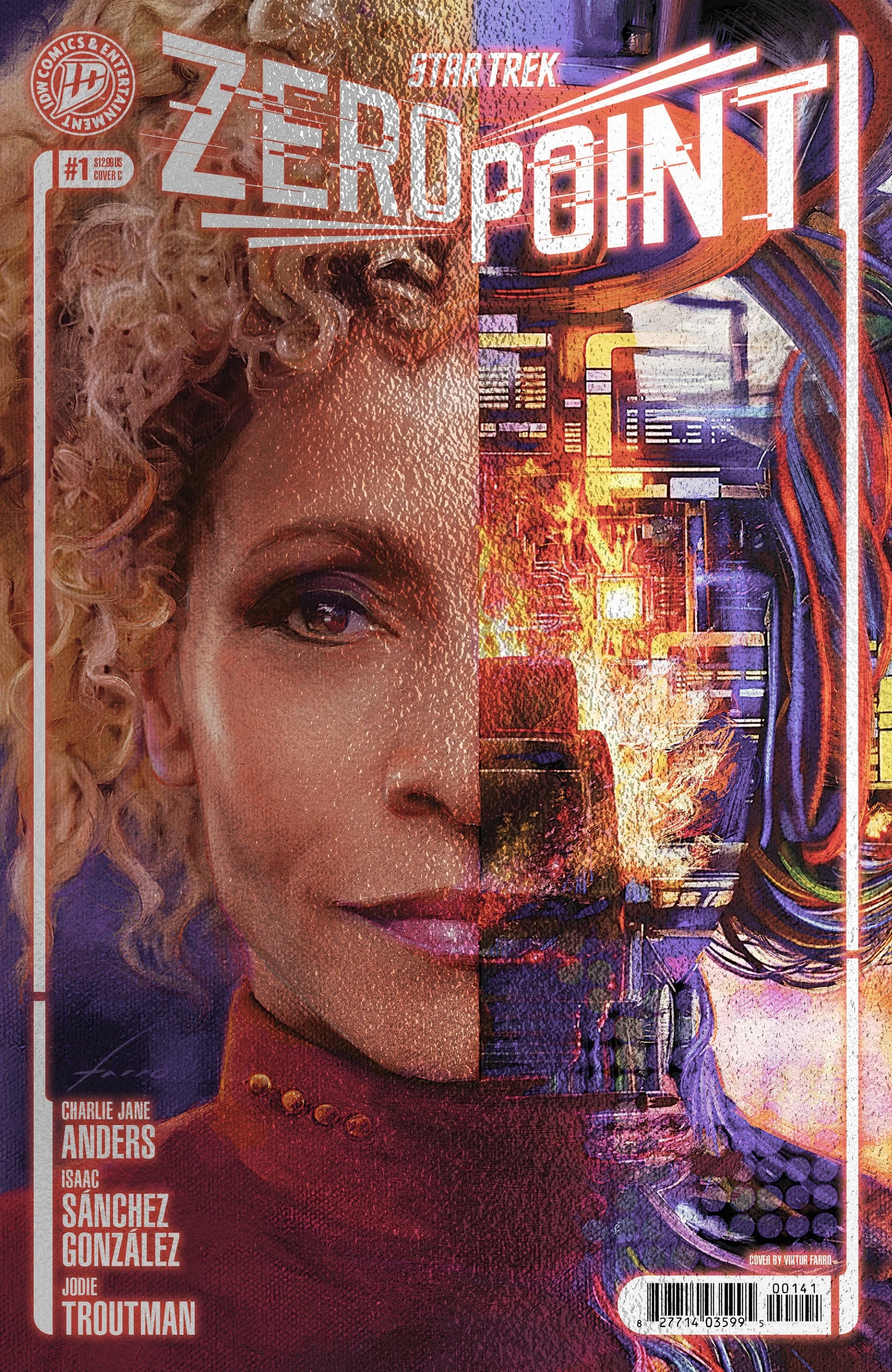 Star Trek Zero Point #1 A1 Cover Set of 8 1:10 1:25 1:50 (10/14/2026) Idw