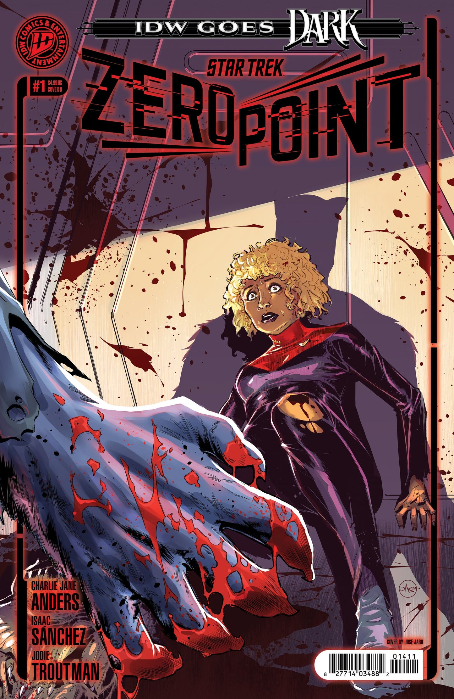 Star Trek Zero Point #1 A1 Cover Set of 8 1:10 1:25 1:50 (10/14/2026) Idw