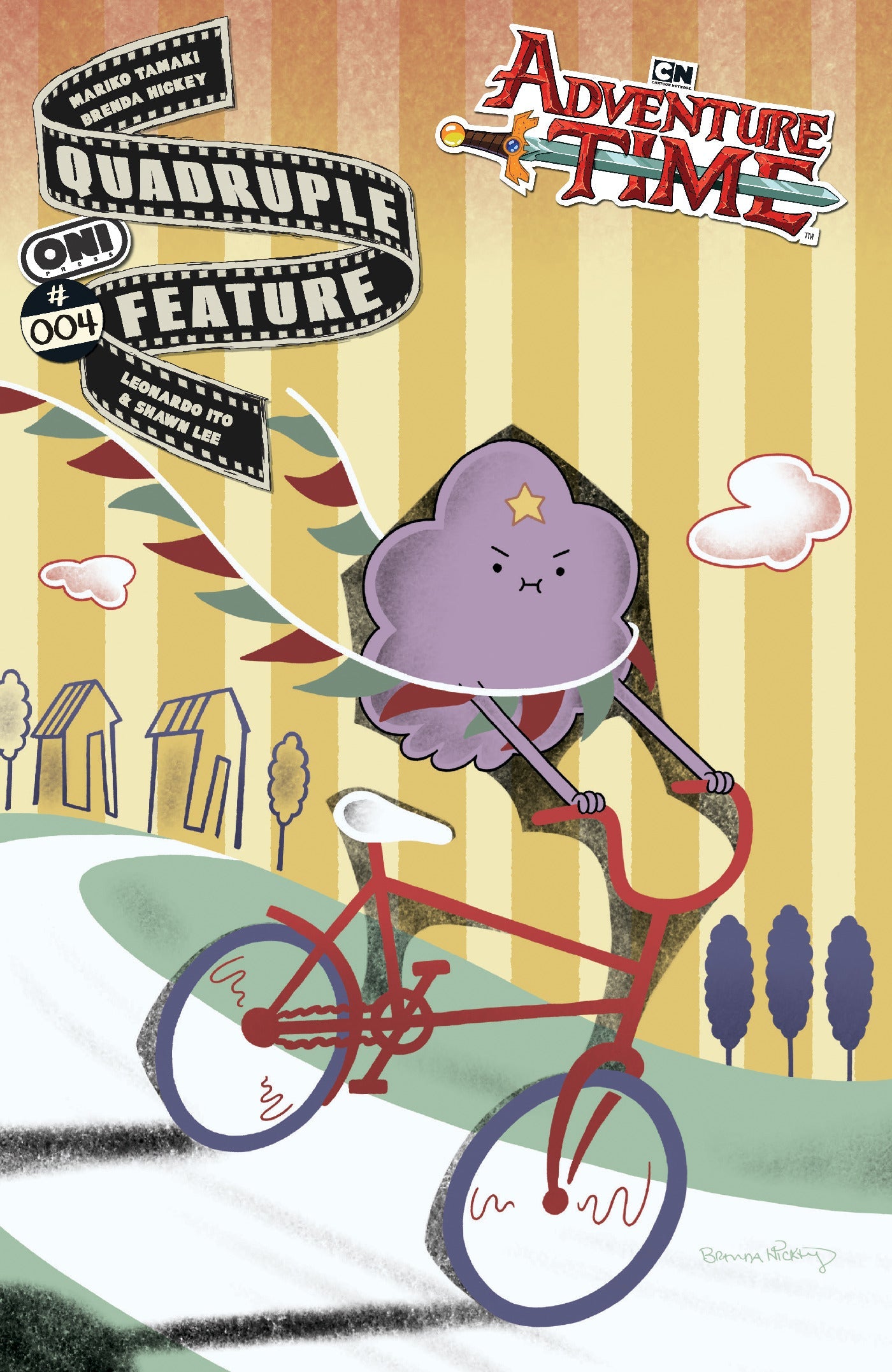 Adventure Time Quadruple Feature #4 A1 Cover Set of 4 1:10 1:20 (10/14/2026) Oni