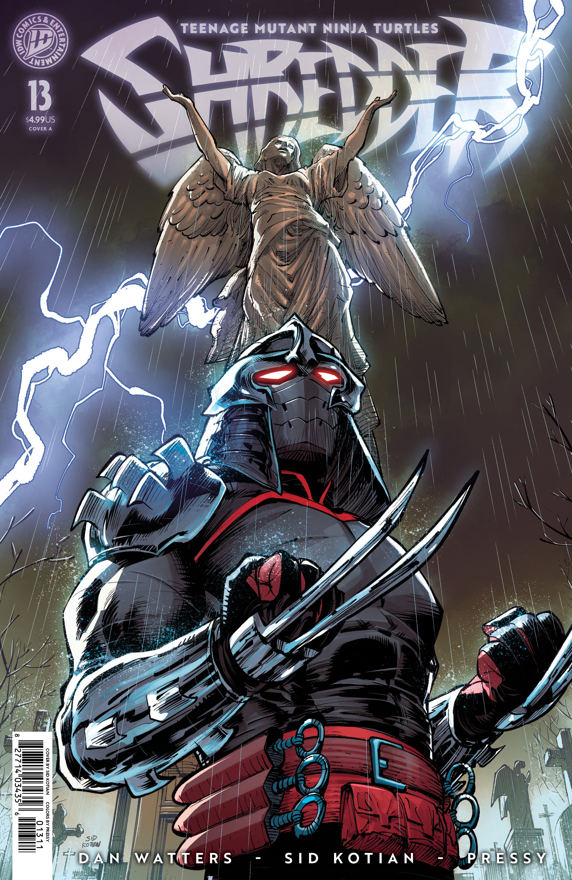 ビルダー太郎 Teenage Mutant Ninja Turtles Shredder #13 A Kotian (10/28/2026) Idw