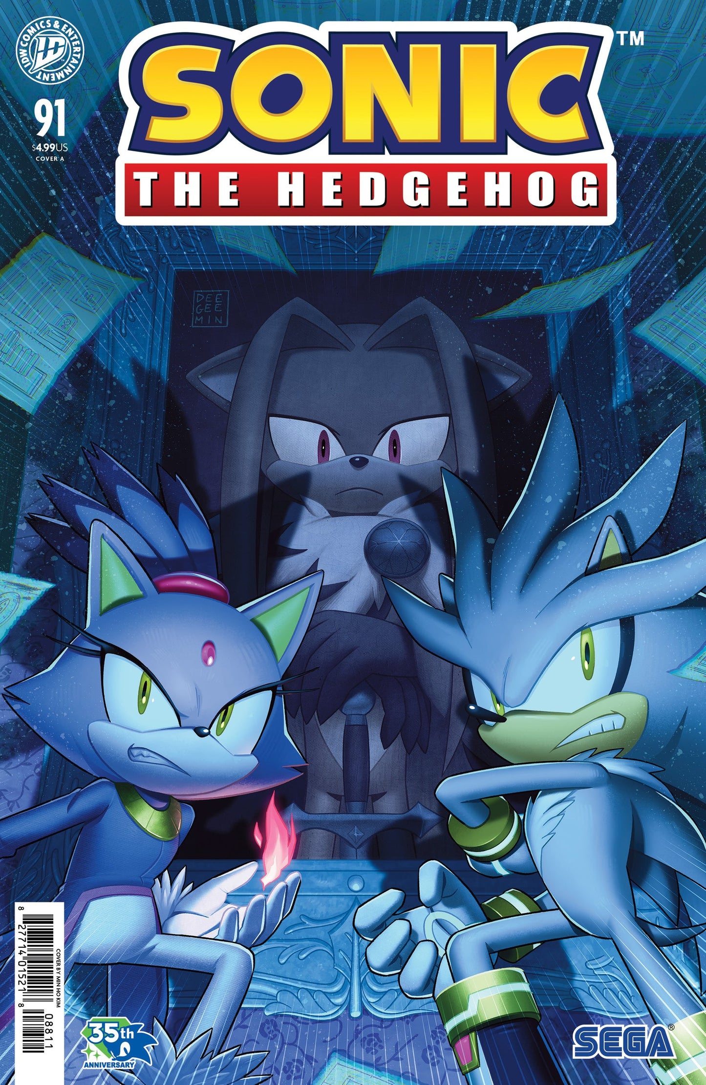 Sonic The Hedgehog #91 A1 Cover Set of 8 1:10 1:25 1:50 (10/28/2026) Idw