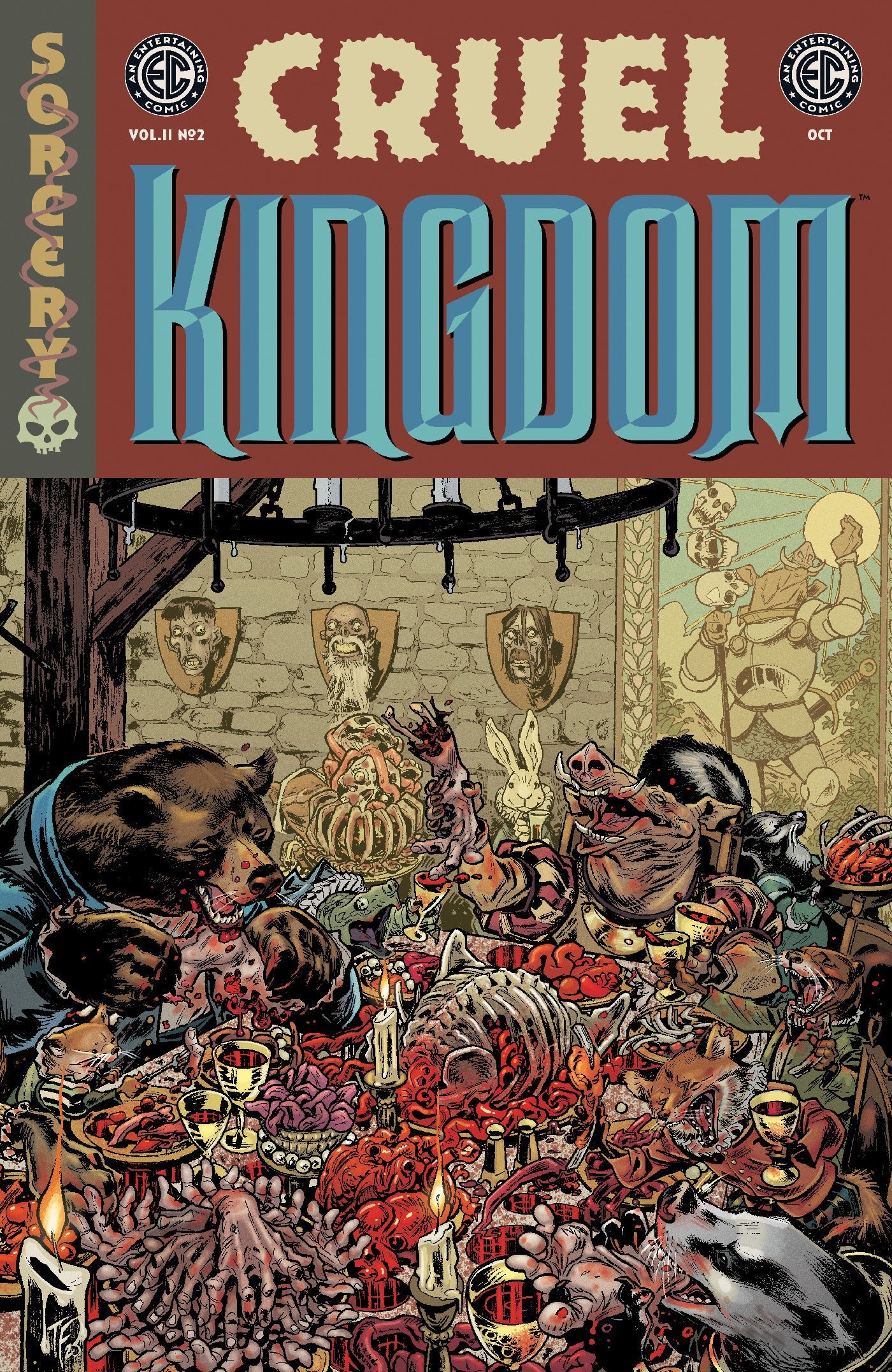 Ec Cruel Kingdom 2 #2 A1 Cover Set of 5 1:10 1:20 1:50 (10/14/2026) Oni