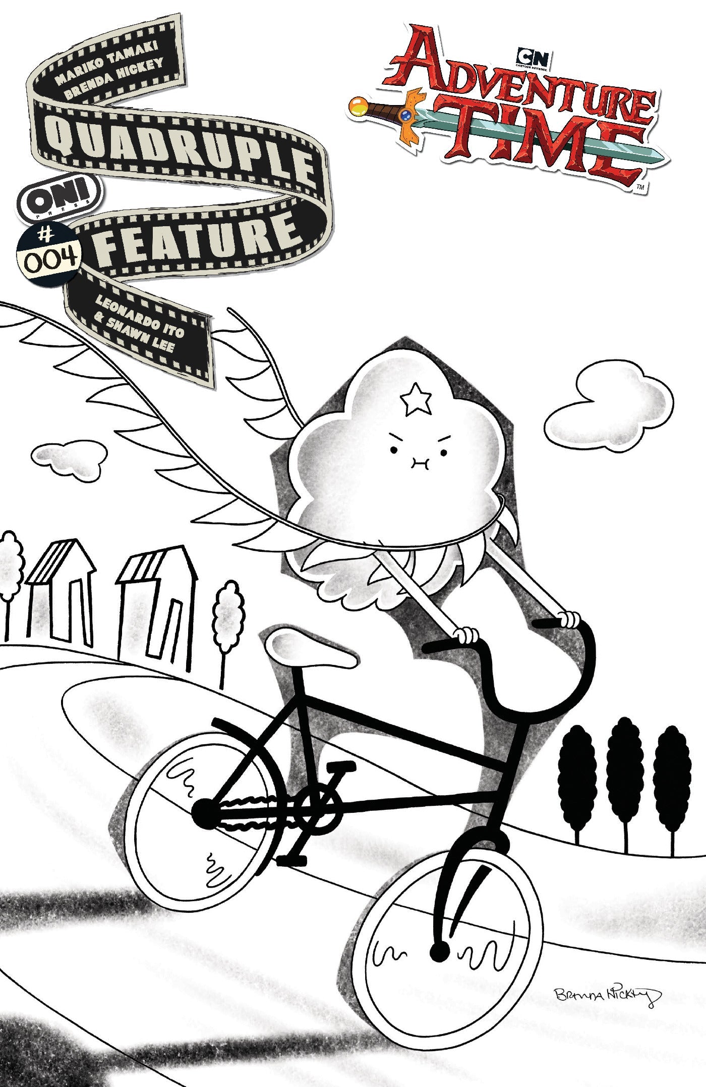 Adventure Time Quadruple Feature #4 A1 Cover Set of 4 1:10 1:20 (10/14/2026) Oni