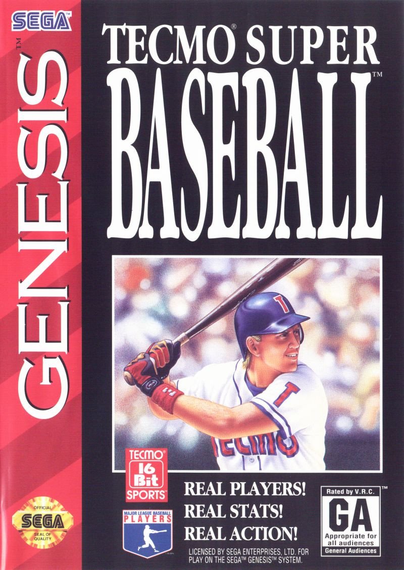 Tecmo Super Baseball (Sega Genesis)