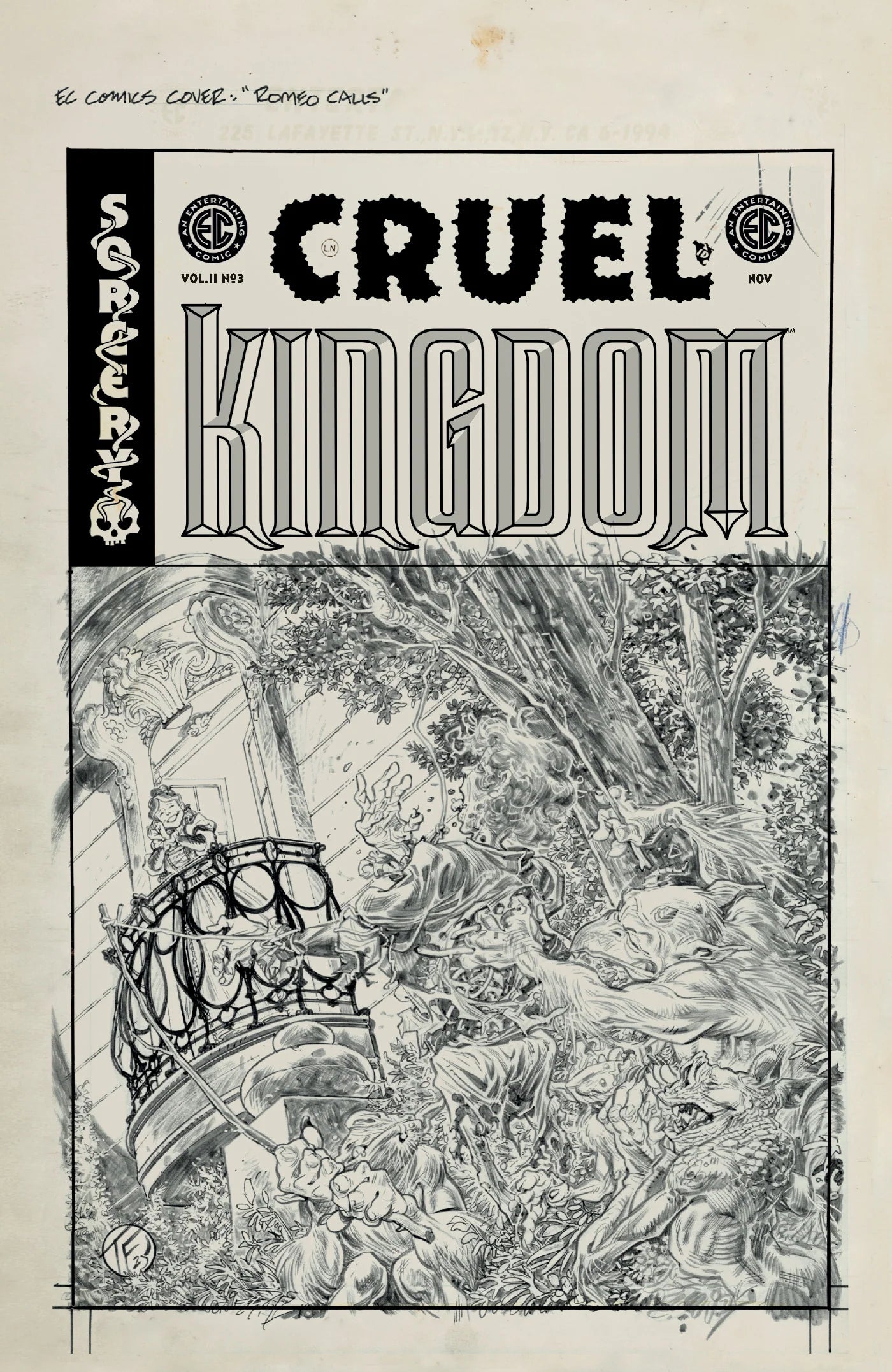 Ec Cruel Kingdom 2 #3 A1 Cover Set of 5 1:10 1:20 1:50 (11/25/2026) Oni