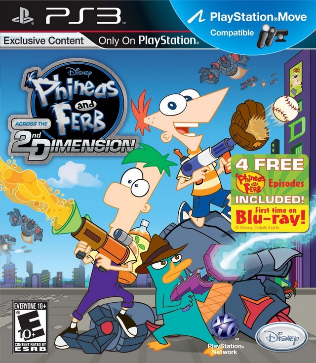 Phineas and Ferb: Across the 2nd Dimension (Playstation 3)