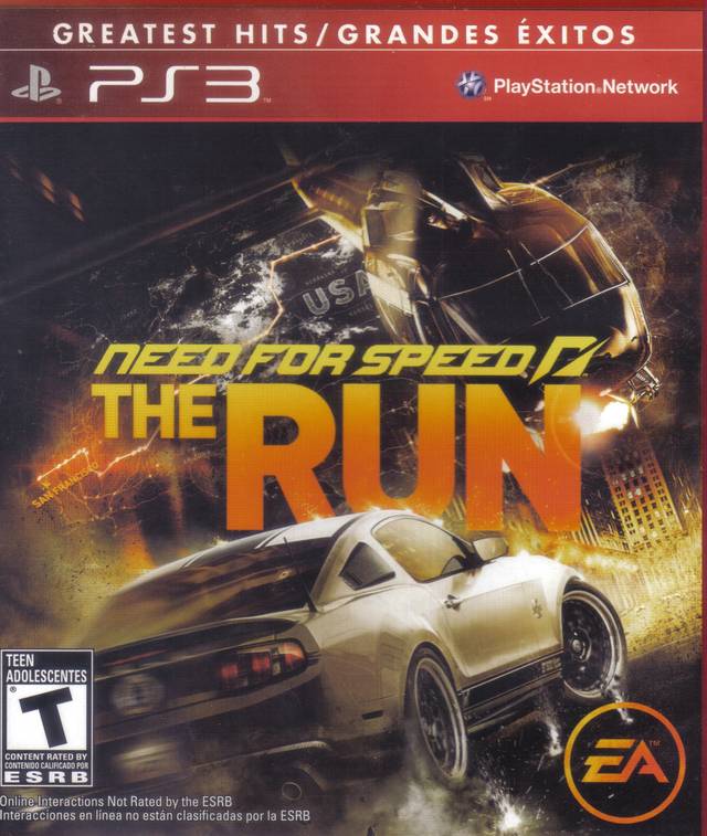 Need For Speed: The Run (Greatest Hits) (Playstation 3)