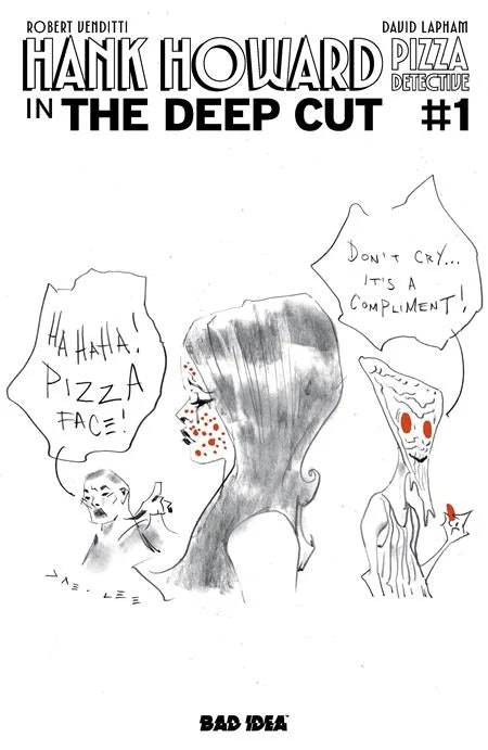 Hank Howard Pizza Detective The Deep Cut #1 (One Shot) A1 Cover Set of 10 1:20 1:50 1:100 1:250 (12/02/2026) Bad Idea