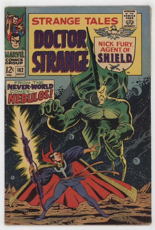 Strange Tales 162 Marvel 1967 FN Nick Fury Doctor Jim Steranko