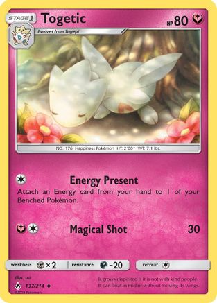Togetic 137/214 - SM  Unbroken Bonds