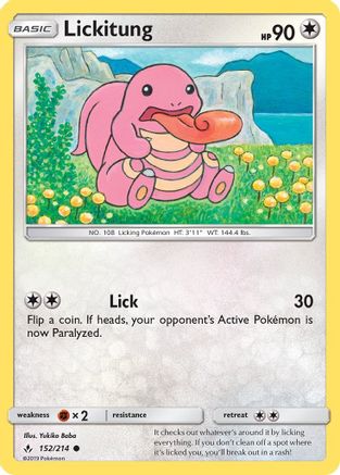 Lickitung 152/214 - SM  Unbroken Bonds