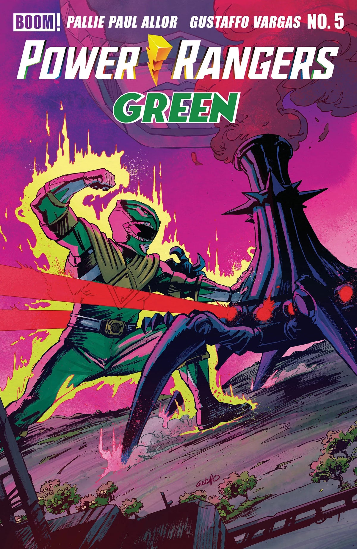 Power Rangers Green #5 A1 Cover Set of 10 1:10 1:20 1:25 1:50 (12/23/2026) Boom