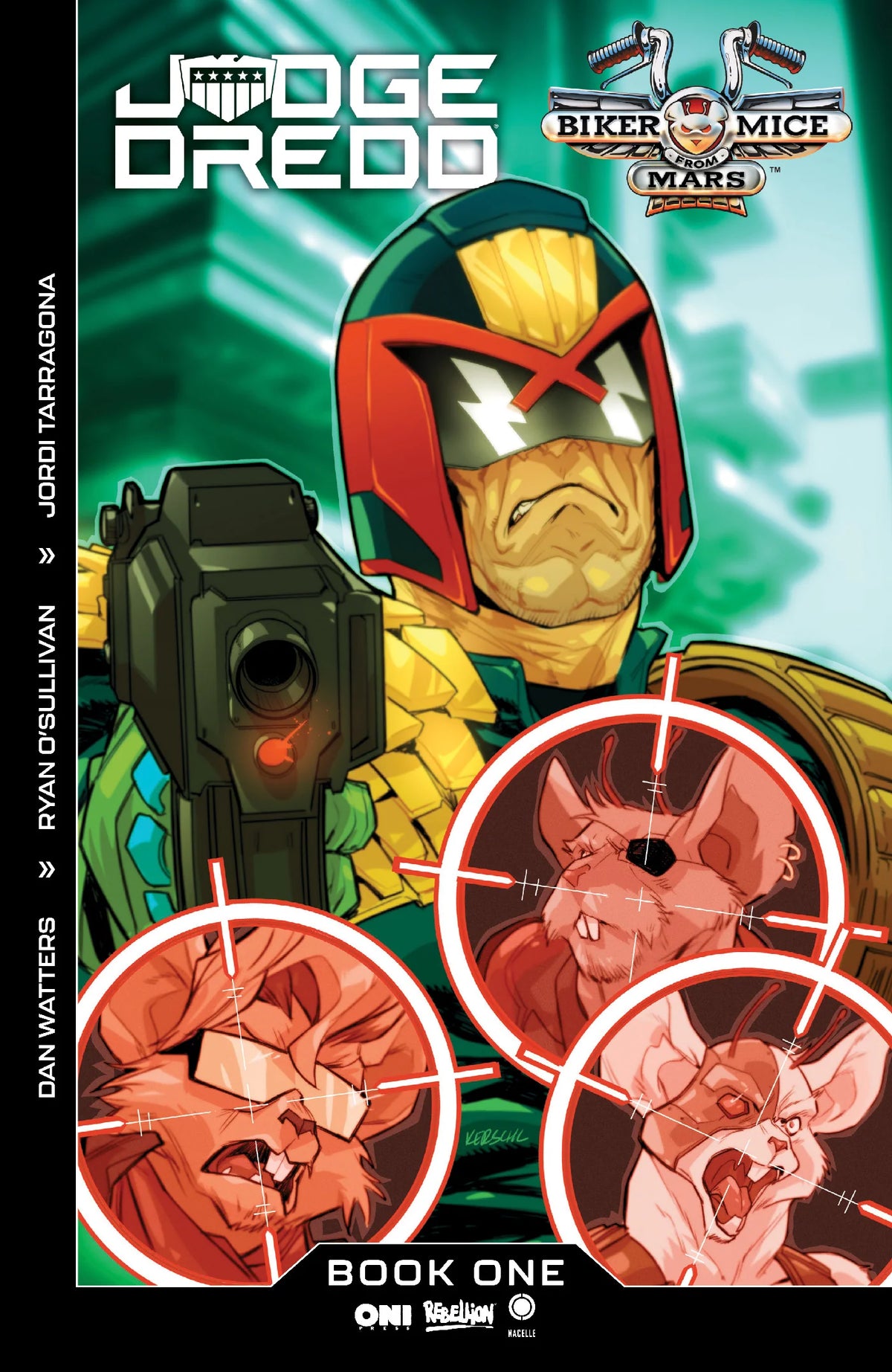Judge Dredd Biker Mice From Mars #1 A1 Cover Set of 8 1:20 1:50 (12/02/2026) Oni