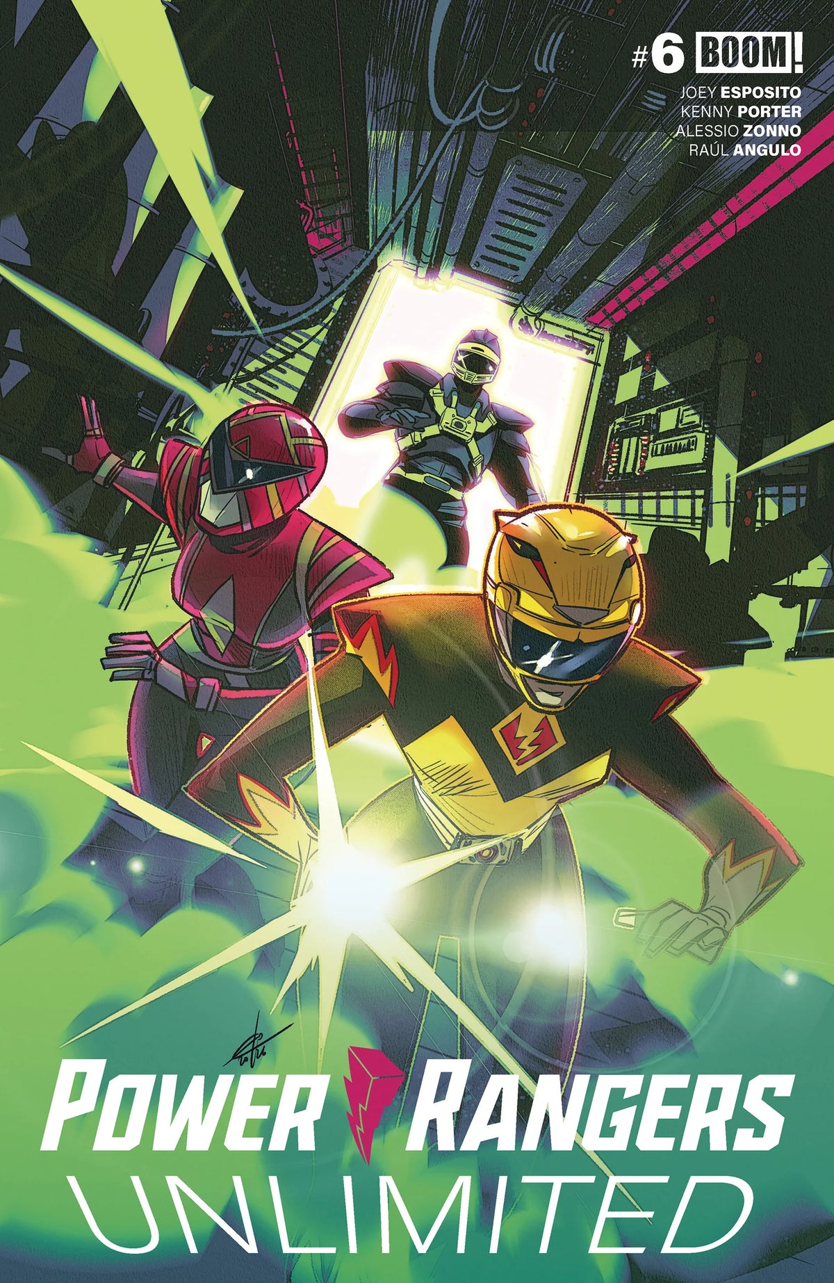 Power Rangers Unlimited #6 A1 Cover Set of 10 1:10 1:15 1:20 1:30 (12/16/2026) Boom