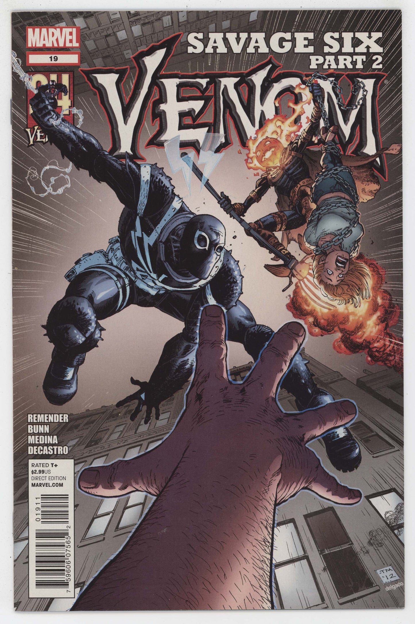 Venom 19 Marvel 2012 VF NM Tony Moore Rick Remender Jack O Lantern