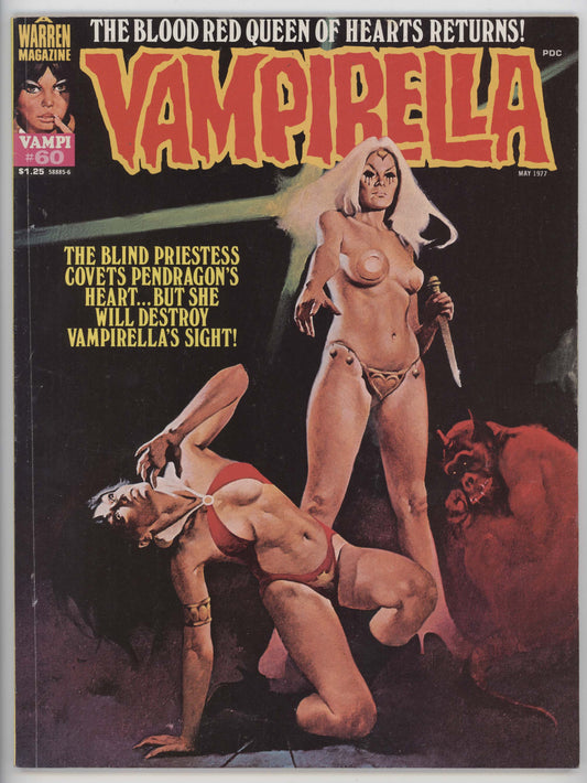 Vampirella 60 Warren 1977 VG Enrich Torres GGA Magazine