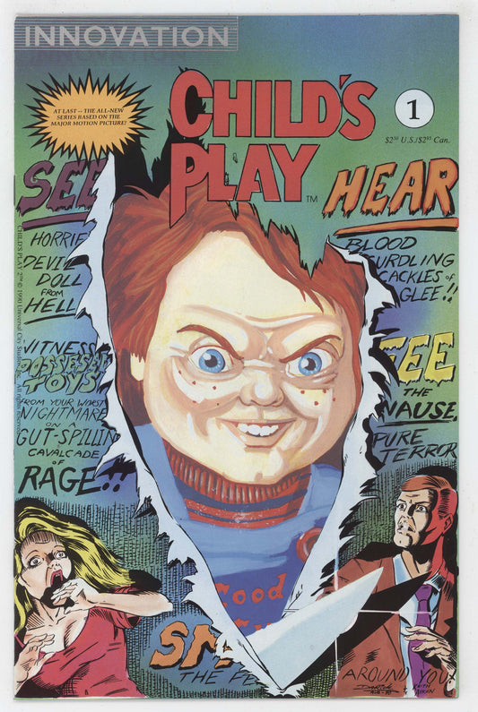 Child's Play 1 Innovation 1991 NM Chucky Doll Movie