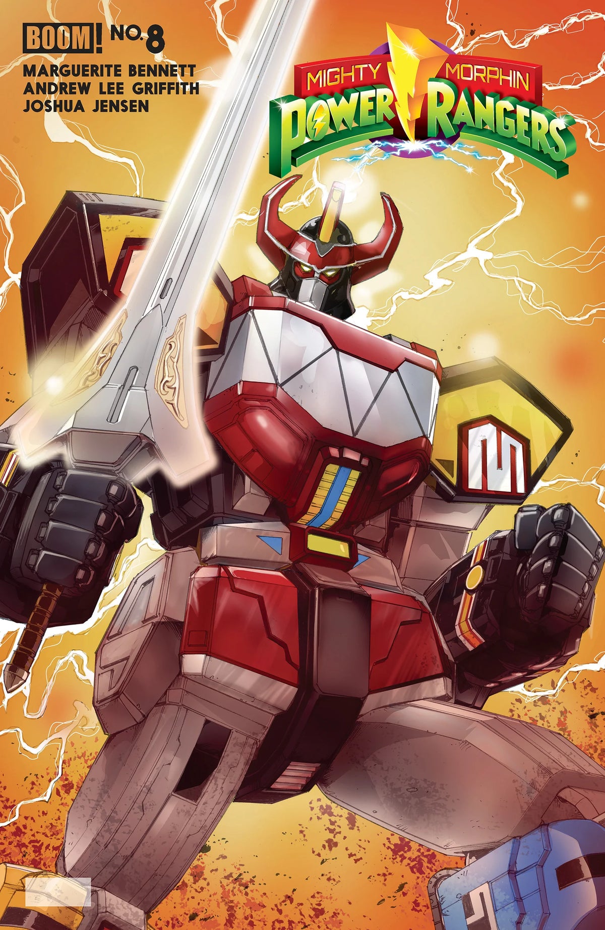 Mighty Morphin Power Rangers (2026) #8 Cover Set of 10 1:10 1:25 1:40 (01/27/2027) Boom