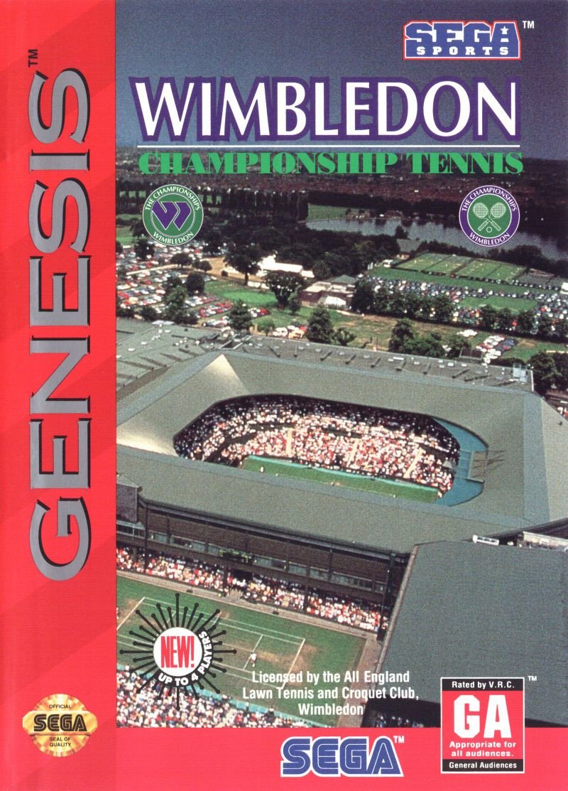 Wimbledon Championship Tennis (Sega Genesis)