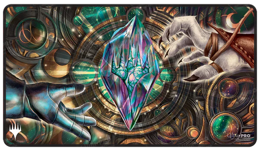 Ultra Pro Magic The Gathering: Dominaria United Stylized Planeswalker Symbol Stitched Playmat