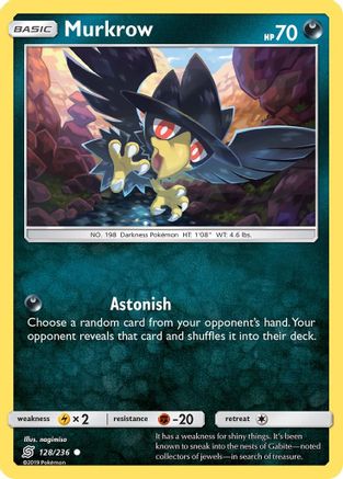 Murkrow 128/236 - SM  Unified Minds