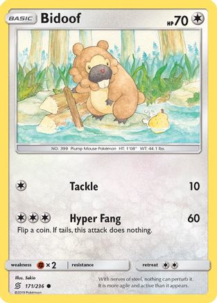 Bidoof 171/236 - SM  Unified Minds