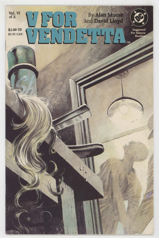 V For Vendetta 6 DC 1988 VF NM Alan Moore David Lloyd Movie