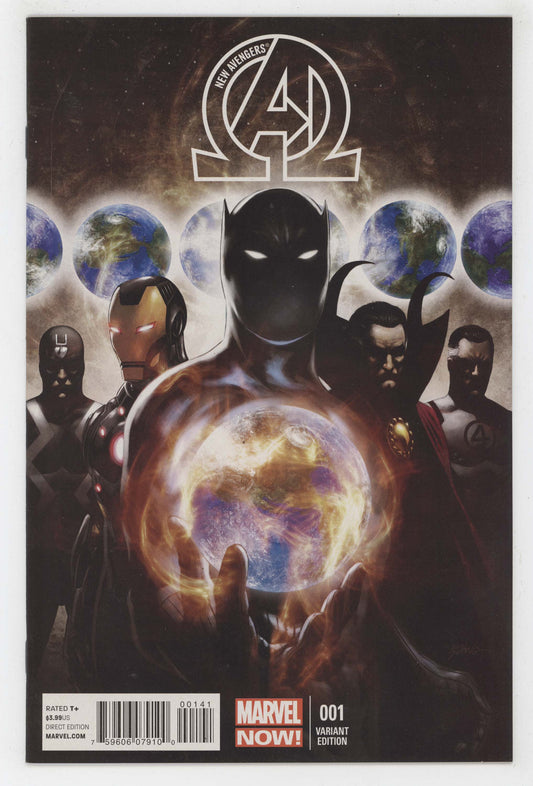 New Avengers 1 B Marvel 2013 NM 1:50 Steve Epting Variant Black Panther - Golden Apple Comics