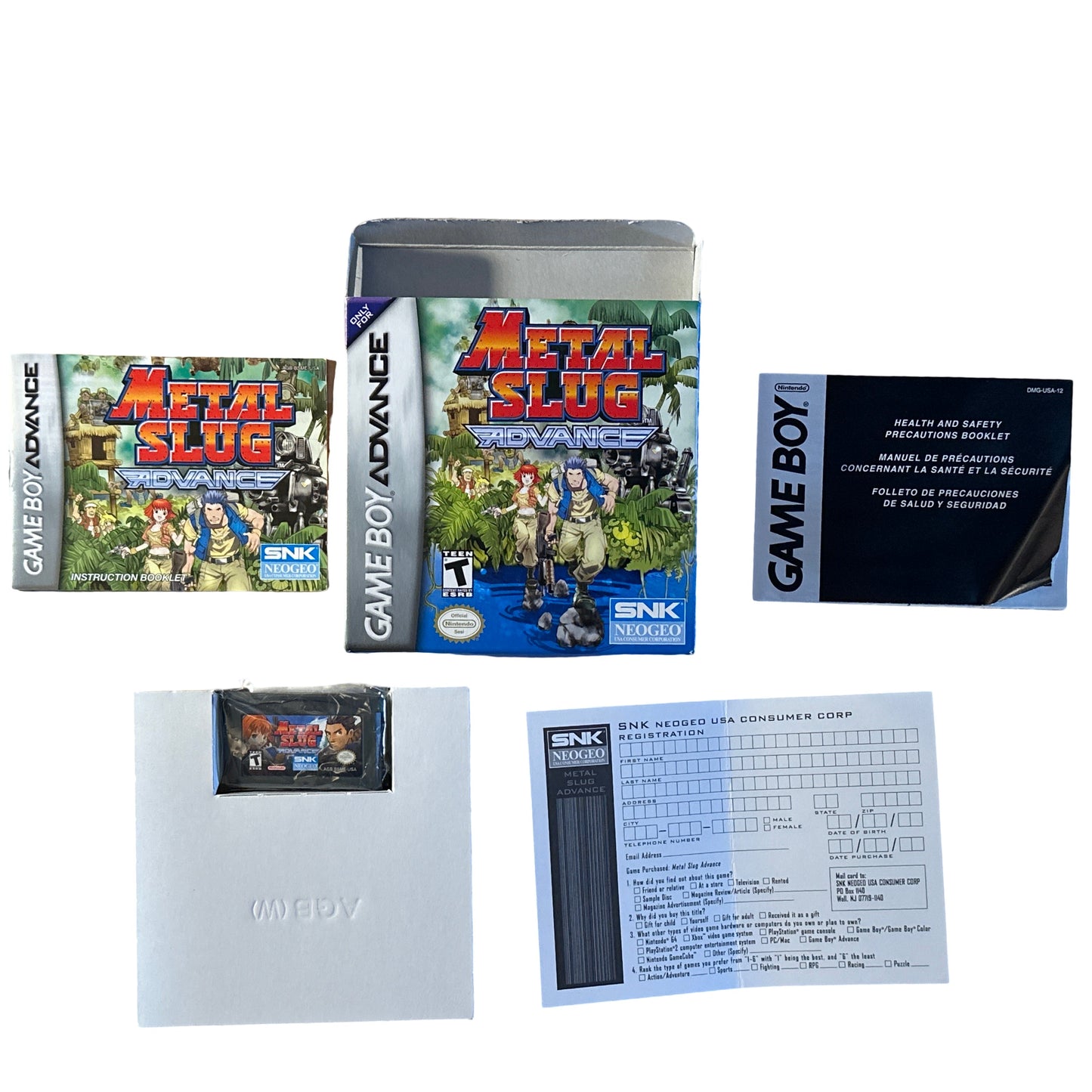 Metal Slug Advance - GameBoy Advance