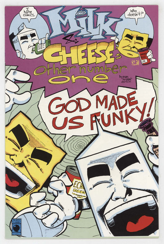 Milk & Cheese 2 Slave Labor 1993 NM 2nd Print Evan Dorkin Other Number One 1