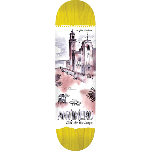Anti-Hero Daan Cityscapes 8.06" Skateboard Deck