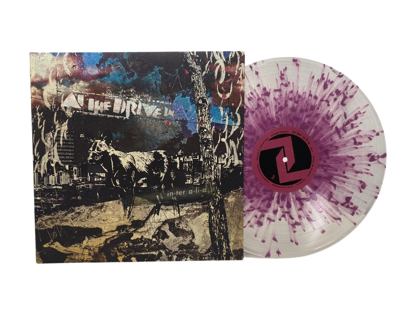 At The Drive-In - in•ter a•li•a (Limited Edition Clear with Purple Splatter Vinyl)