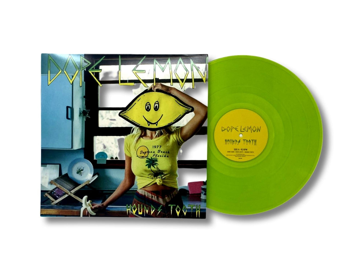 Dope Lemon - Hounds Tooth (Limited Edition Lime Colored Vinyl)