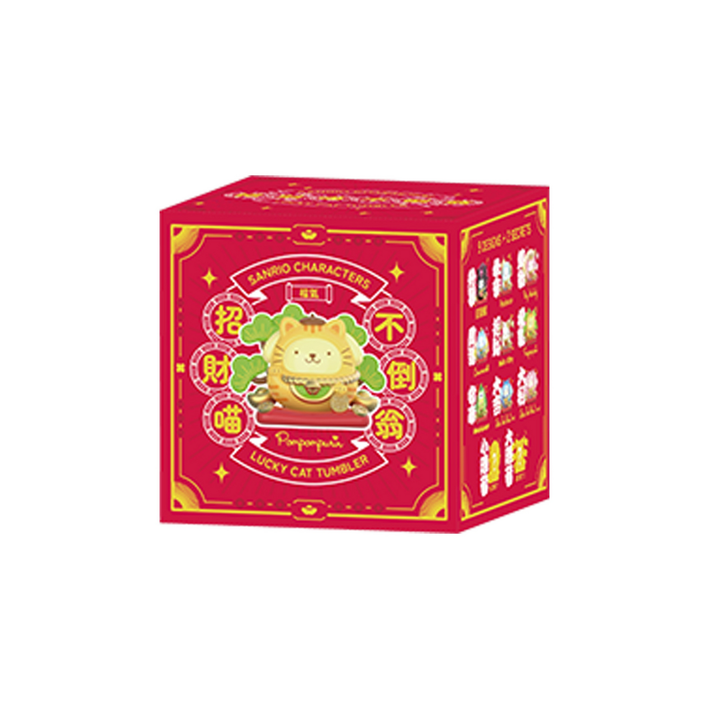 【Restock】Top Toy: Sanrio Daruma Tumble Series #2 Fortune Cat Blind Box Random Style