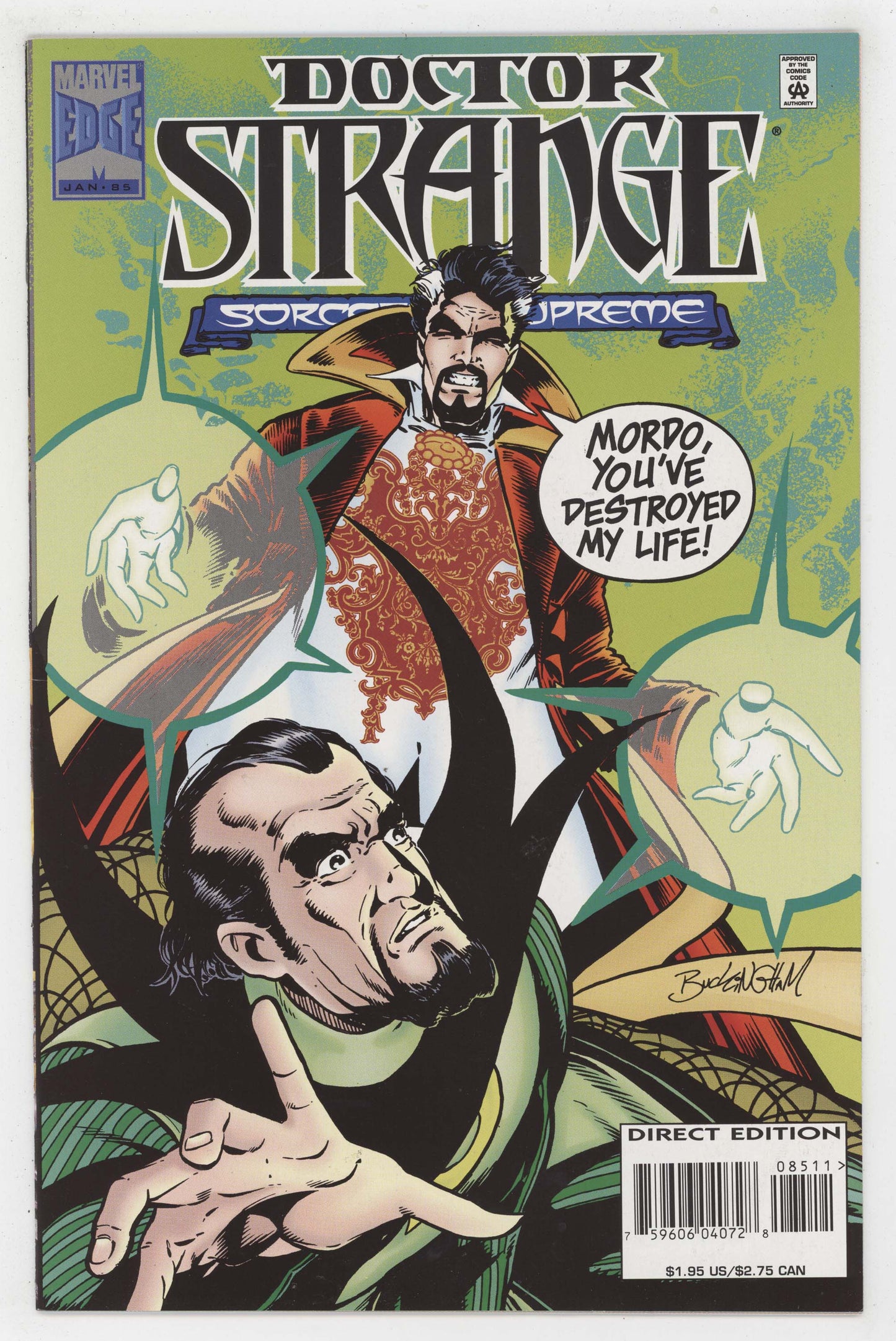 Doctor Strange 85 Marvel 1996 NM Mark Buckingham JM Dematteis Baron Mordo